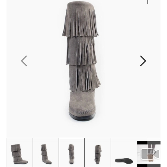 Boots w/ Fringe - Picture 5 of 5